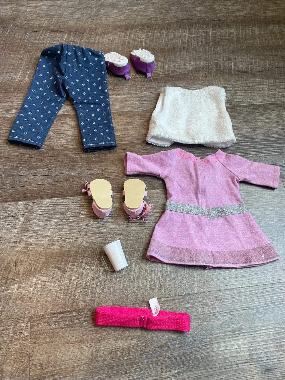 American Girl Clothing and Shoe Lot